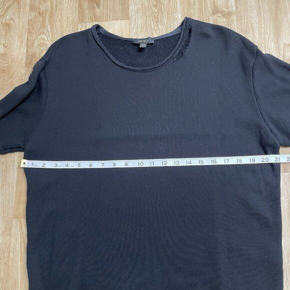 ALALA CYPHER SWEATSHIRT DISTRESSED THRASHED BLK GRUNGE SZ M ELEVATED ATHLEISURE - Picture 10 of 11